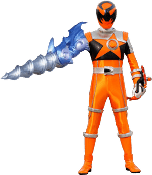Power Rangers Fanon - Qiu Ranger Sasori Orange, HD Png Download PNG image with transparent background