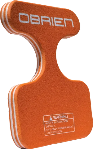 Orange Water Sports Handle Rubber Stamp PNG Image