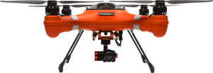 Waterproof 4k Camera 3 Axis Gimbal For Splashdrone - Drone 3 Camera, HD Png Download PNG image with transparent background