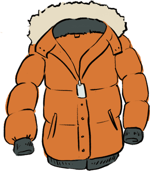 Vector Freeuse Download Winter Coat At Getdrawings - Transparent Background Winter Coat Clipart, HD Png Download PNG image with transparent background
