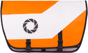 Portal Aperture Laboratories Messenger Bag - Aperture Laboratories PNG image with transparent background