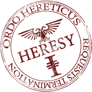 Original Heresy Stamp - Ordo Hereticus Stamp, HD Png Download PNG image with transparent background