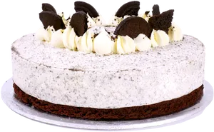 Oreo Cheesecake Delicious Dessert PNG Image