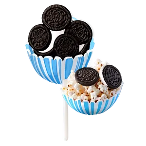 Oreo Cookie Popcorn Png Fqy PNG Image