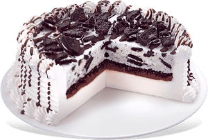 Oreo® Blizzard® Cake - Dairy Queen Ice Cream Cakes, HD Png Download PNG image with transparent background