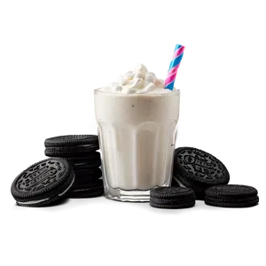 Oreo Milkshake Ingredient Png Exl PNG Image