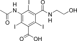Ioxitalamic Acid - 2 4 D 2 4 Dichlorophenoxy Acetic Acid, HD Png Download PNG with transparent background