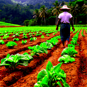 Organic Farming Field PNG 41 PNG