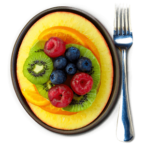 Organic Fruit Salad PNG bdm PNG
