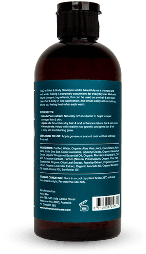 Natural Citrus Hair Body Shampoo - Bottle, HD Png Download PNG image with transparent background