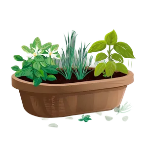 Organic Herb Garden Png 06272024 PNG Image