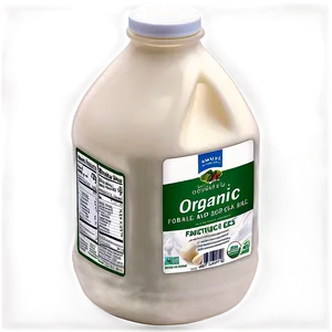 Organic Milk Gallon Bottle Png 54 PNG Image