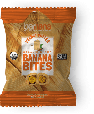 Peanuts Girl With Black Bun Png Png - Barnana Peanut Butter Banana Bites, Transparent Png PNG with transparent background