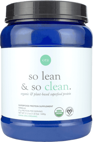 Ora Vegan Protein Powder Transparent, HD Png Download PNG with transparent background