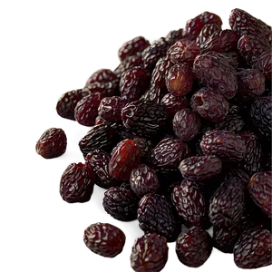 Organic Raisins Pile Png Svv PNG Image