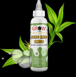 Grow Afro Long And Thick Hair Serum, HD Png Download PNG image with transparent background