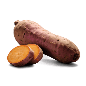 Organic Sweet Potato PNG jbr PNG with transparent background