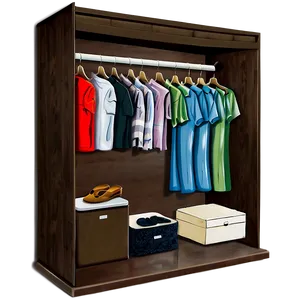 Organized Closet Space Png Gkr PNG Image