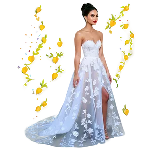 Organza Wedding Dresses Png Dsd15 PNG Image