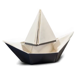 Origami Boat Instruction Png Oer PNG Image