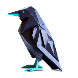 Origami Raven Figure Png 06122024 PNG Image