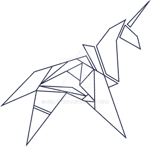 Blade Runner Unicorn Origami Photo - Origami Blade Runner Png, Transparent Png PNG