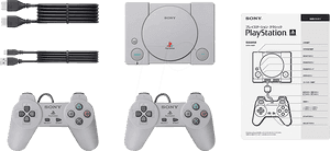 Sony Playstation Classic Sony Scph-1000r - Sony Playstation Classic, HD Png Download PNG image with transparent background