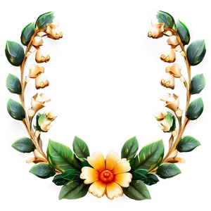 Ornamental Floral Divider Png Qjy PNG Image