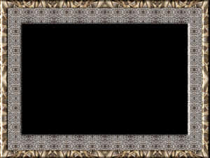 Ornate Antique Frame Design PNG image with transparent background