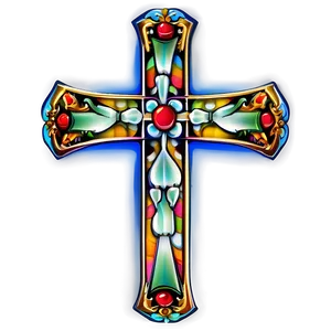 Ornate Catholic Cross Clipart Png Bnb13 PNG Image