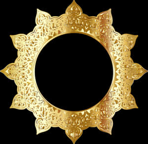 Golden Round Frames Png- - Golden Round Frame Png, Transparent Png PNG image with transparent background