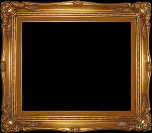 Gold Frame Png Pic - Transparent Background Picture Frame Transparent, Png Download PNG image with transparent background