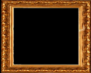 Golden Frame Png Download Image - Golden Vintage Frame Png, Transparent Png PNG image with transparent background