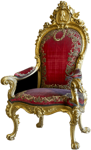 Throne, Ruler Chair, Chair, Seat, Furniture Pieces - Throne Png, Transparent Png PNG image with transparent background