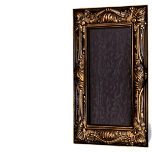 Ornate Photo Frame PNG htk PNG