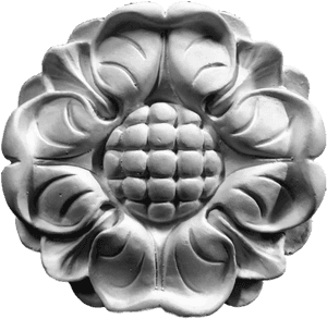 Plaster Sunflower Rosette Roman 4 3/4 - Circle, HD Png Download PNG image with transparent background