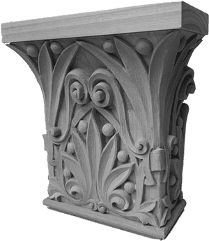 Plaster Pilaster Capital [half Square] - Sofa Tables, HD Png Download PNG with transparent background