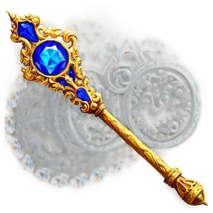 Ornate Scepter Png Kwa23 PNG Image