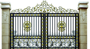 Metal Gate Png - Gate Wrought Iron, Transparent Png PNG image with transparent background