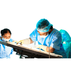 Orthopedic Surgery in Progress PNG vid60 PNG with transparent background
