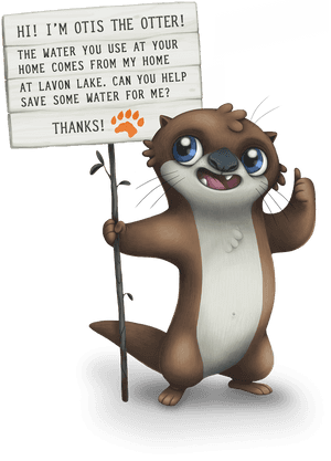 Hi I’m Otis The Otter My Den Is Near Lavon Lake, Where - Otis The Otter, HD Png Download PNG image with transparent background