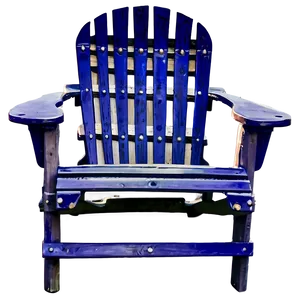 Outdoor Adirondack Chair Png 06292024 PNG Image