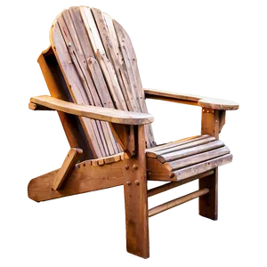 Outdoor Adirondack Chair Png Uwk PNG Image