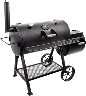 Outdoor Barbecue Smoker Grill PNG Image