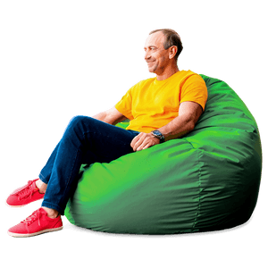Outdoor Beanbag Relaxation PNG 06202024 PNG