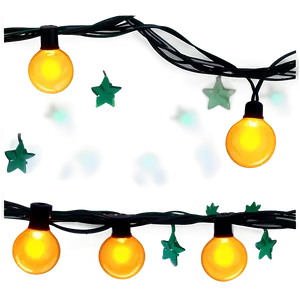 Outdoor Christmas String Lights Png 06292024 PNG Image