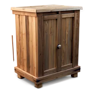 Outdoor Garden Cabinet Png Pwi PNG Image