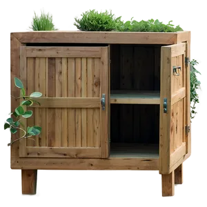 Outdoor Garden Cabinet Png Xls44 PNG Image