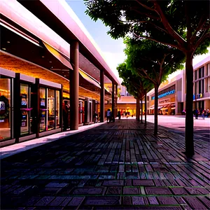 Outdoor Mall Landscape Png 81 PNG Image