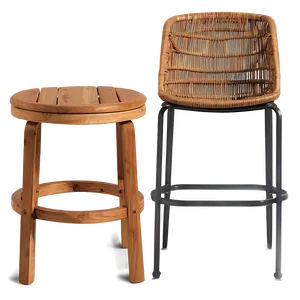 Outdoor Patio Barstool Png 06282024 PNG Image